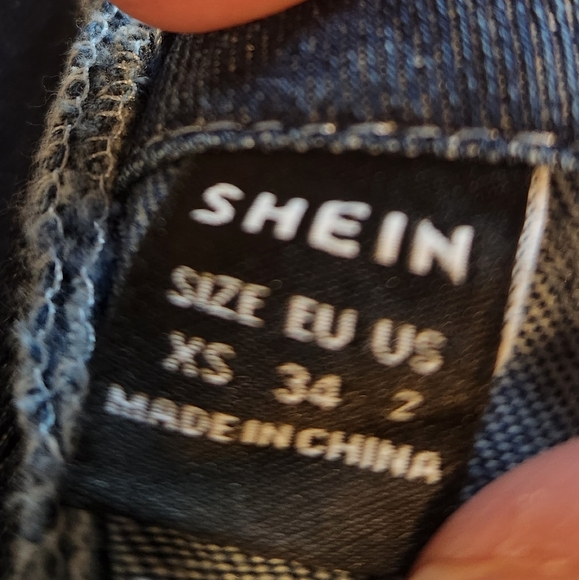 LADIES DENIM SKIRT, SZ XS/2, NEW - Picture 5 of 5